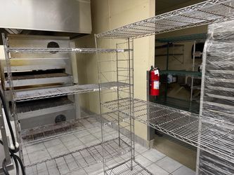 Commercial Wire Metro Shelving  2 Units for $80.00