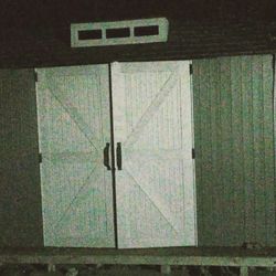 10ft By 7ft Plastic Shed $450.00 Obo .