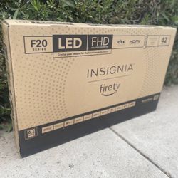 NEW SHIPMENT IN! 42" INSIGNIA 1080P LED SMART NS-42F201NA23