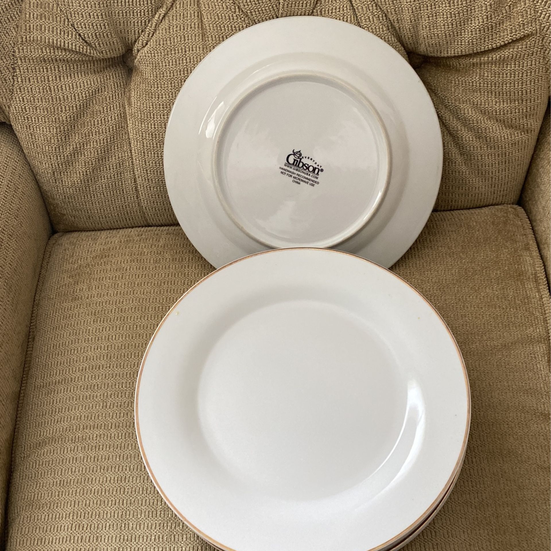 Eight China Plates