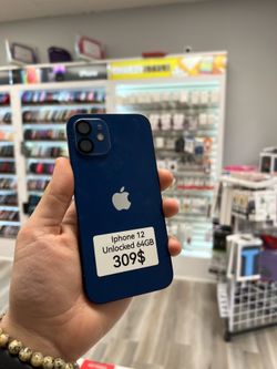 iPhone 12 Unlocked 64GB + Free charger + With warranty