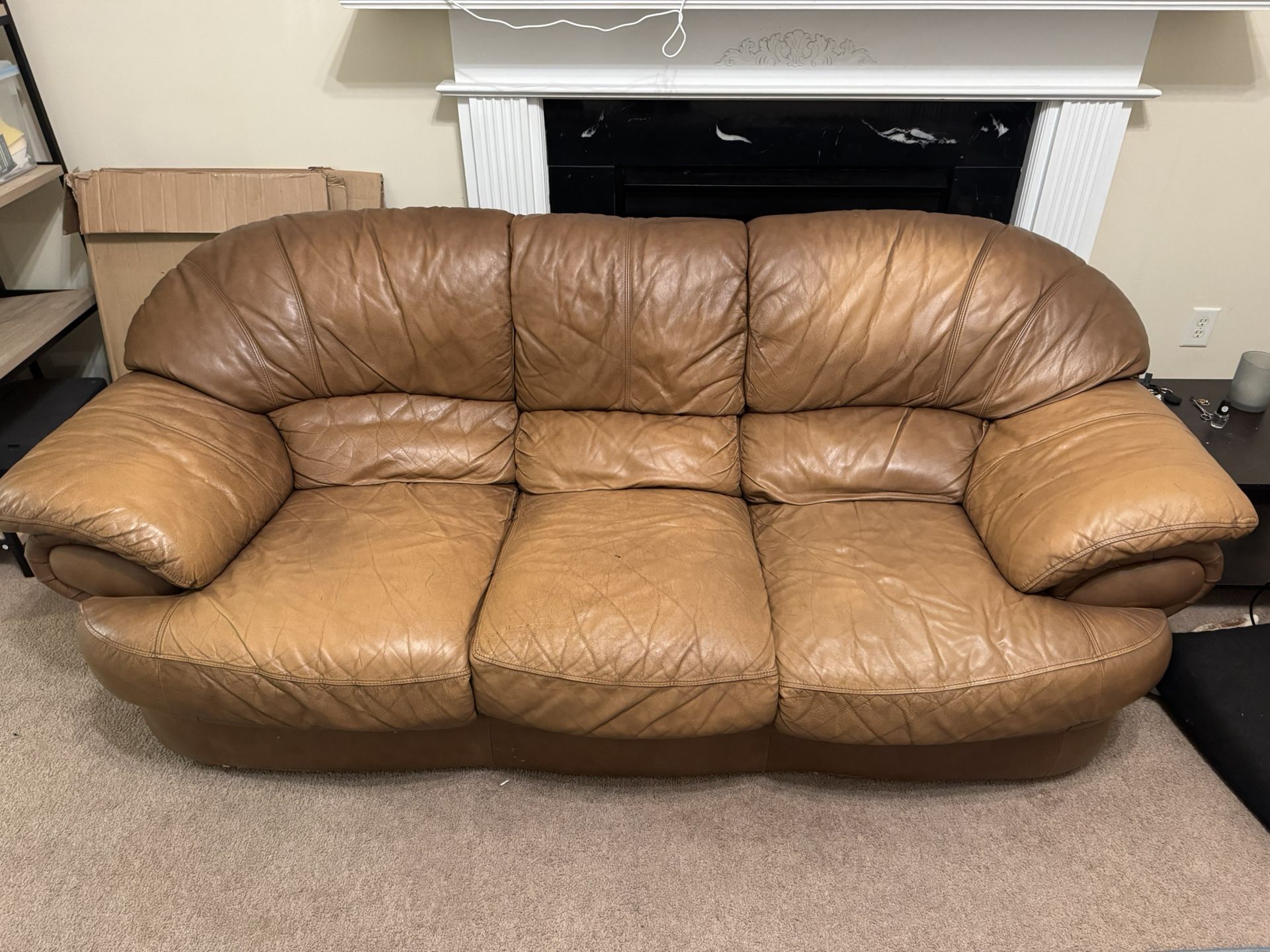 Love Seat And 3 Seat Sofa