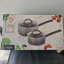 1qt and 3qt saucepan with lid