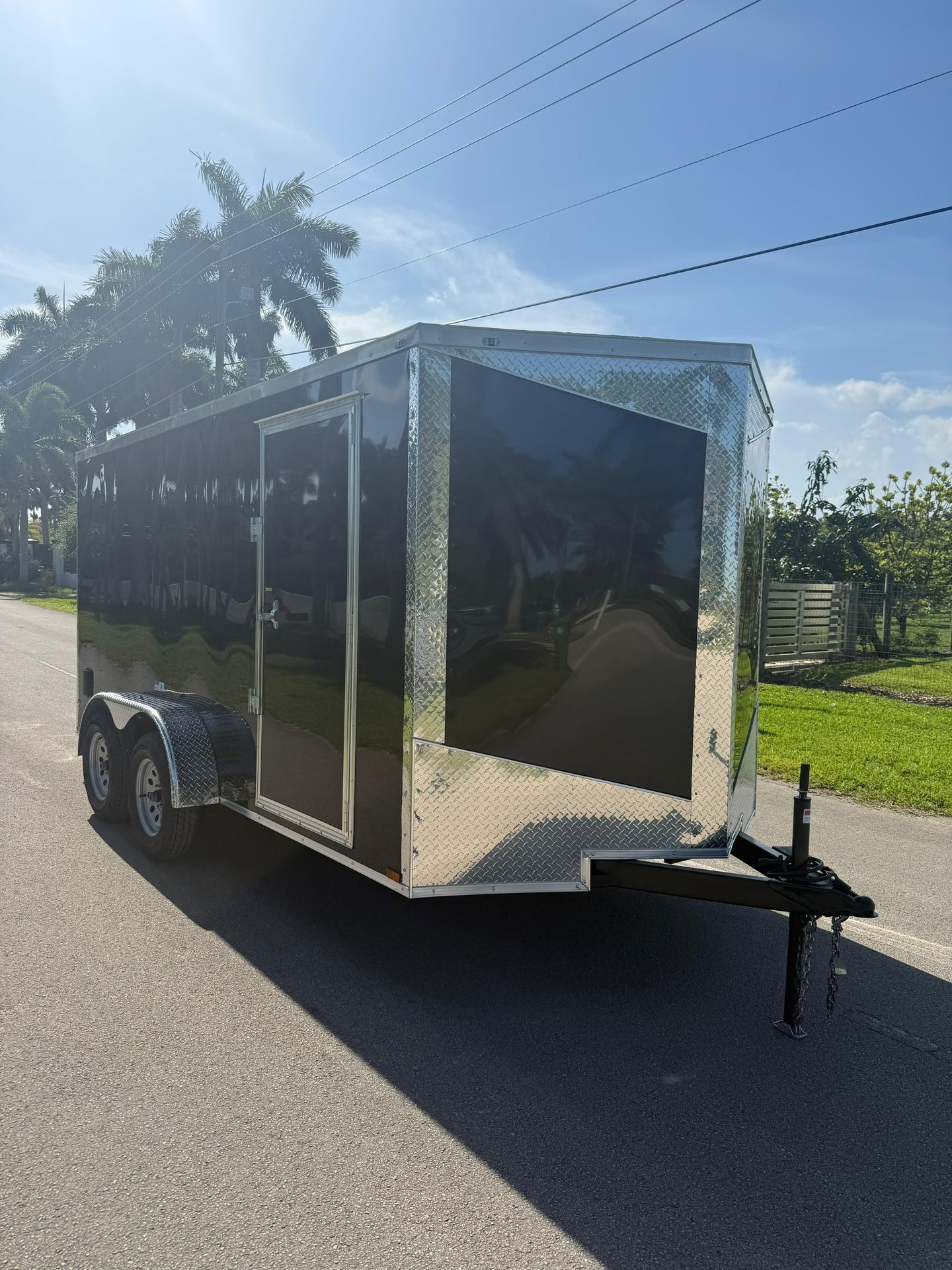 7x14 Enclosed Trailer