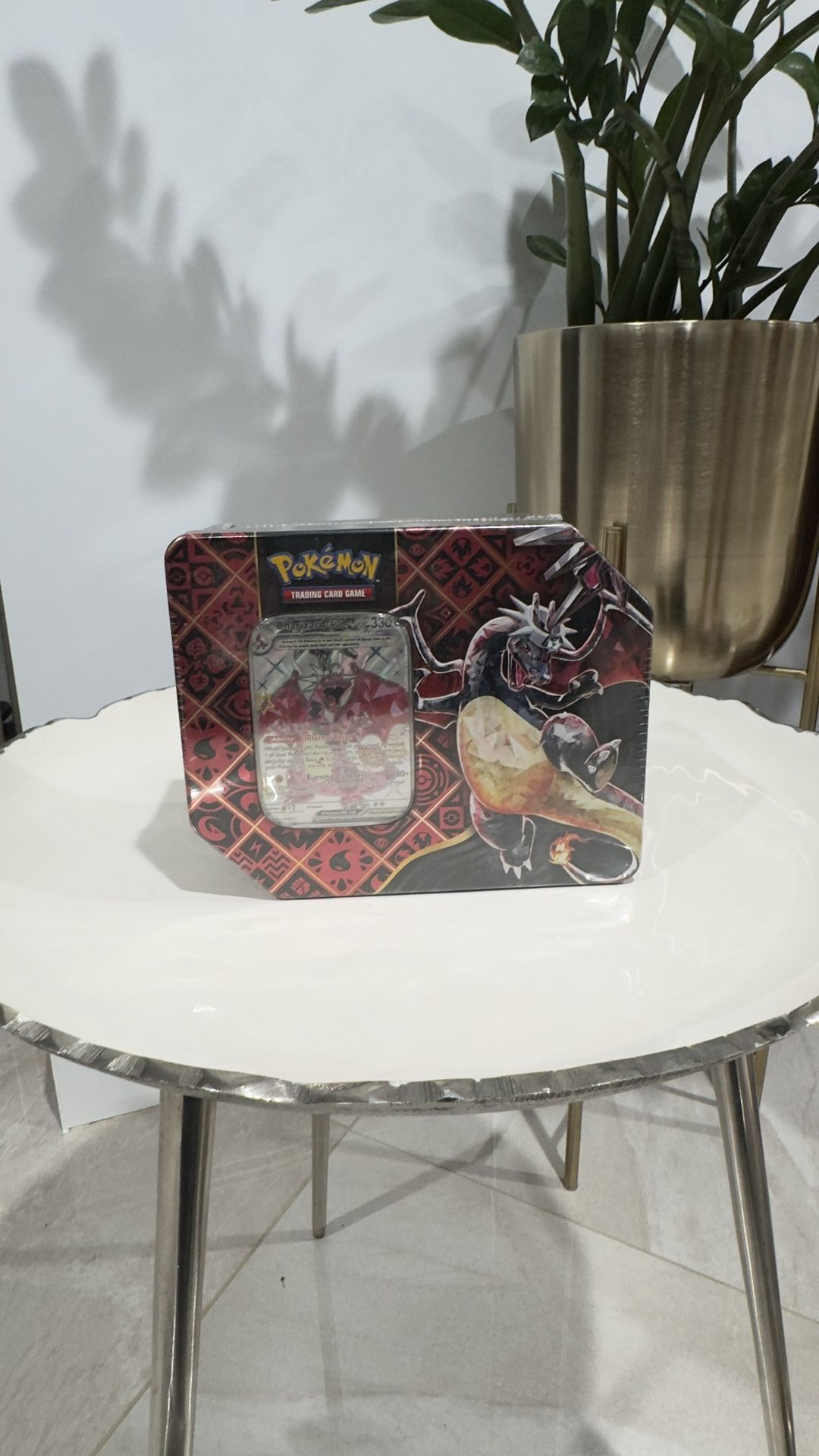 Pokemon Paldean Fates Charizard Ex Tin