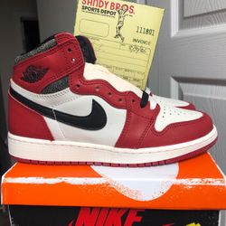 Jordan 1 Chicago “Lost & Found” - GS Size 4Y