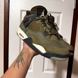 Jordan 4 Olive Green