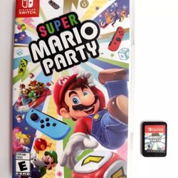 Super Mario Party (Nintendo Switch NSW, 2018) COMPLETE CIB Tested & Cleaned!