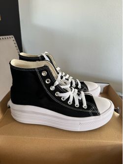 Black Chuck Taylor All Star Move Platform (Also Posted in Sage)