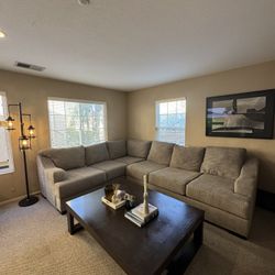 Gray Sectional Couch