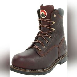 Irish Setter Leather Farmington Work Utility Safety Aluminum Toe Boots - Size 13