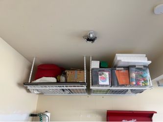 Garage Ceiling Organizational Racks