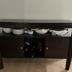 Buffet Cabinet With Wine Rack