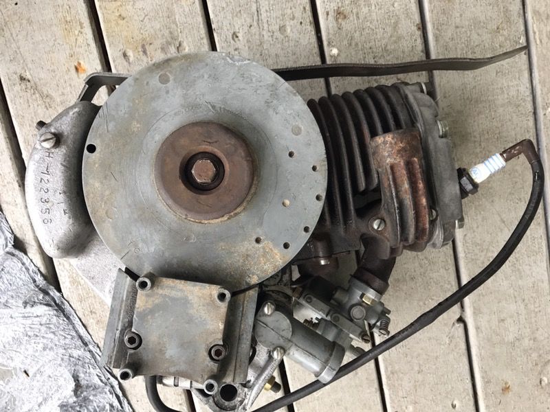 1950's Whizzer Motorbike motor H