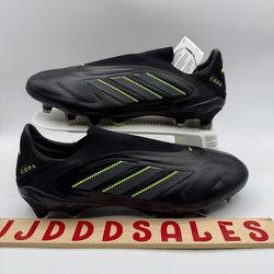 Adidas Copa Pure 3 Elite FG Laceless Soccer Cleats Black Electric Stealth Pack JS0652 Men’s Sz 7.5 NEW