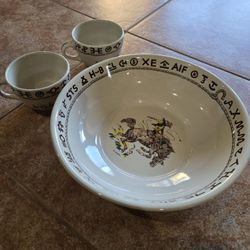 HF Coors Bowl And Coffee Mugs - Rodeo Yellowstone