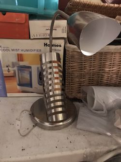 Light and CD holder