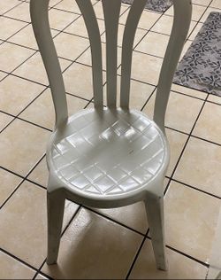 15 Plastic chairs
