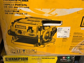 DeWalt 13-Inch Thickness Planer