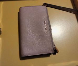 Michael Kors  double zip wallet wristlet