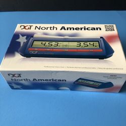 DGT North American chess clock.