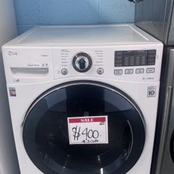 LG Front Load Washer 20% Off 