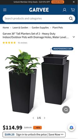 Planters- Self watering