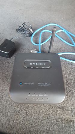 Dynex wireless WiFi router