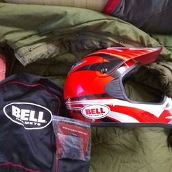 Bell Motocross Motorcycle Helmet