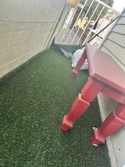 Red Bench