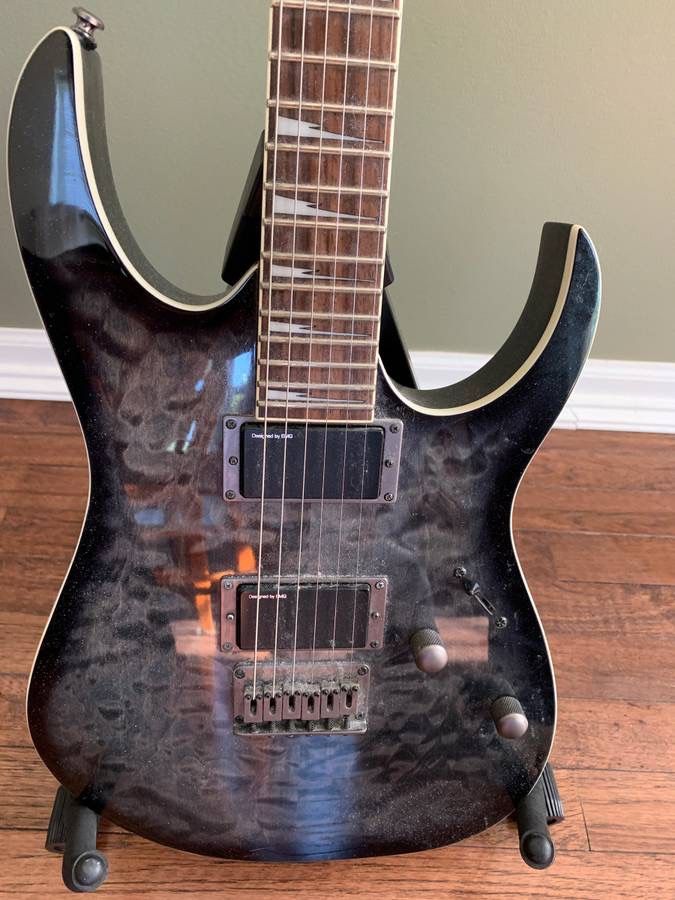 Ibanez RG RG3EX1 Quilt Maple Topped Electric Guitar - Plays Great