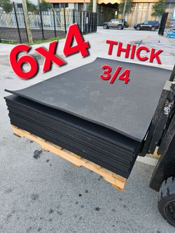 🛑 Heavy Duty Rubber Stall Mats 4x6 (3/4" Thick) - Miami 33130. Delivery fee
Area Rugs

🛑Perfect for home or commercial gyms, horse stalls, garage, f