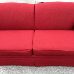 Red sofa Like New 