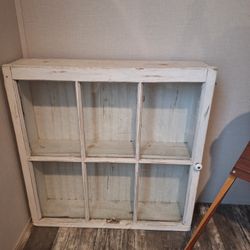 Antique Window Display Case