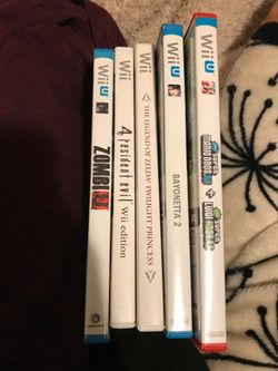 Wii U games