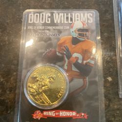 Doug Williams.  Ring Of Honor Coins 