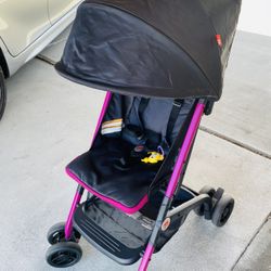 Qbit Stroller Pink- Carreola Gb Qbit Rosa