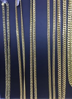 10kt gold chains