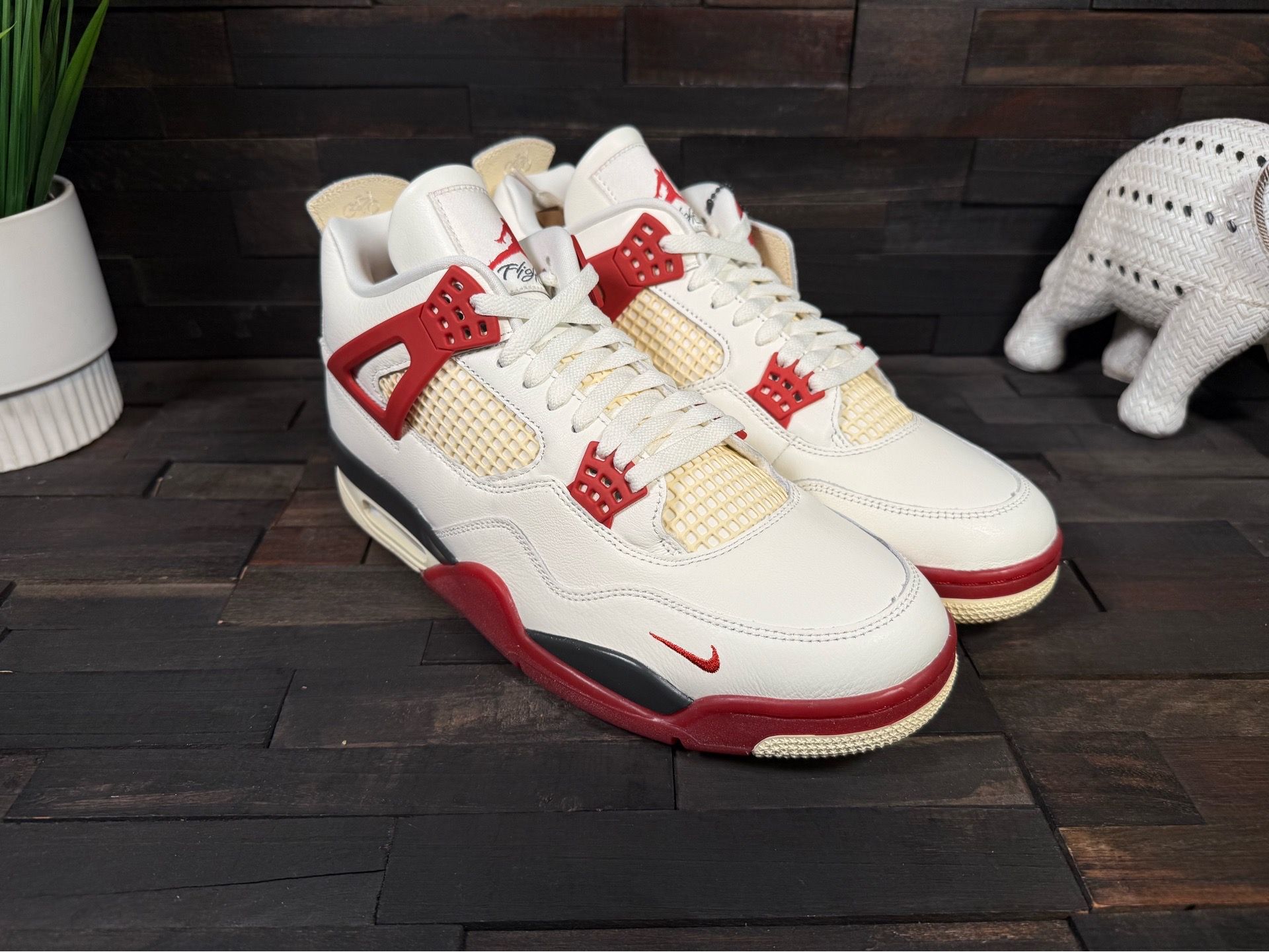 Nigel Sylvester x Air Jordan 4 Retro OG SP Brick After Brick IQ8055-100 Sz 11.5