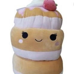 Squishmallows Sawtelle Strawberry Shortcake Pancakes 16”Rare Stuffed Animals and Plush Toys