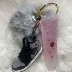 Red LV Wristlet-Nike shoe Keychain- Vegan Strawberry Lip Gloss for Sale in  Irwindale, CA - OfferUp