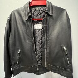 Espinoza Leather Motorcycle Jacket