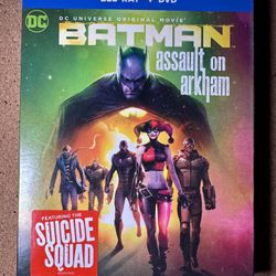 Batman: Assault on Arkham (Blu-ray) FACTORY SEALED WITH SLIPCOVER