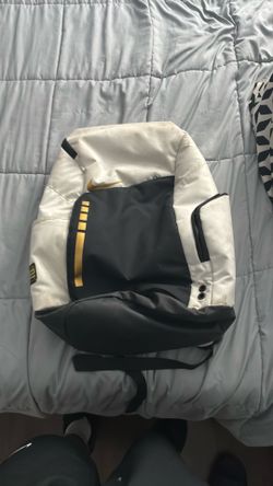 White Nike elite bag