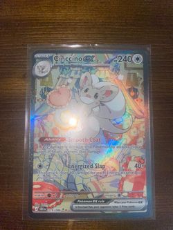 Pokémon Cinccino ex 119/086 Special Illustration Rare