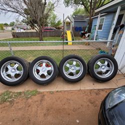 6 Lug Universal 20" Rims And New Tires