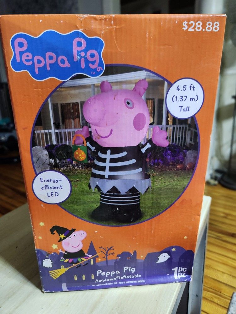 Halloween Peppa Pig Airblown Inflatable