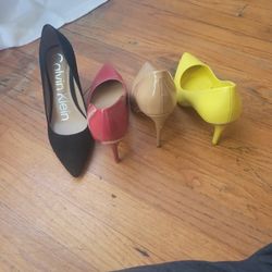 Women Heels Worn On Time 