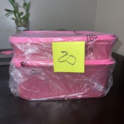 Tupperware Pink Containers