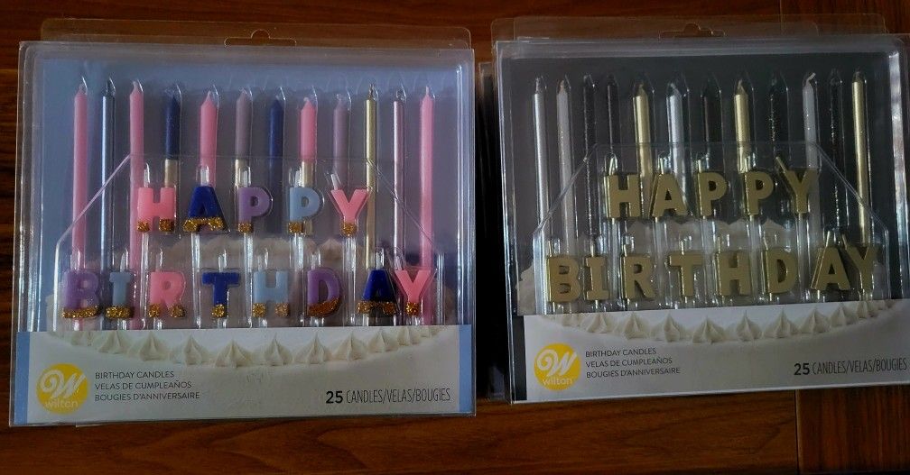 Happy Birthday Candles